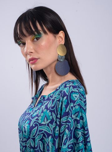 3 PART CIRCLE EARRINGS