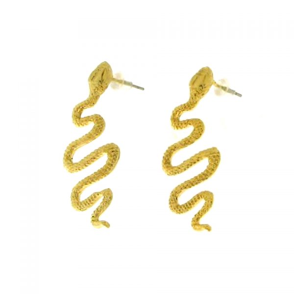 HANGING SNAKE EARRINGS