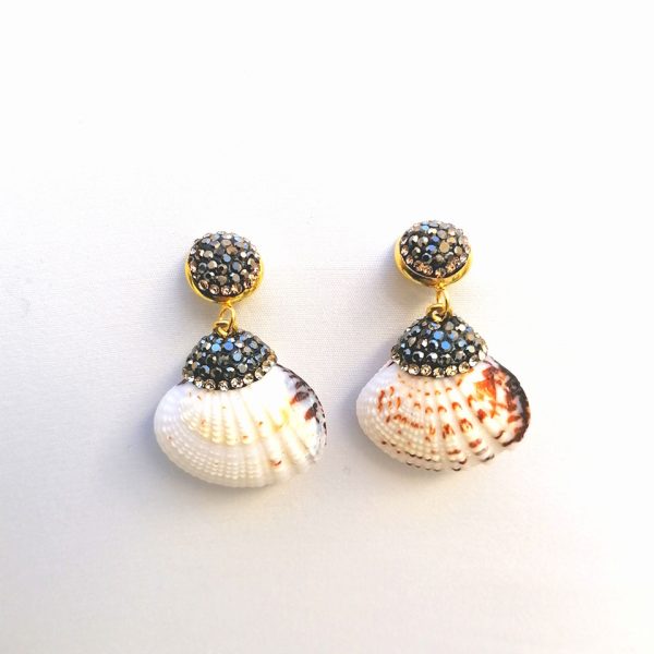 HANGING SEASHELL EARRINGS